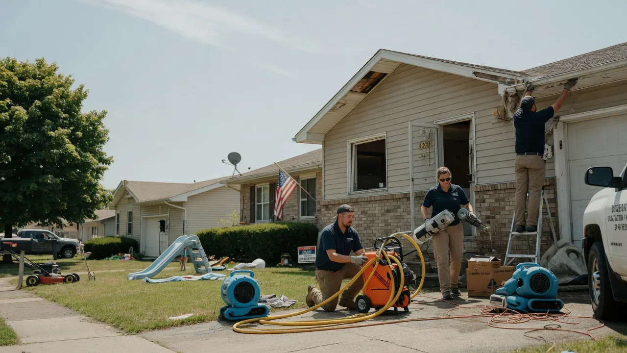 Water Damage Restoration in Pittsfield, IL near me